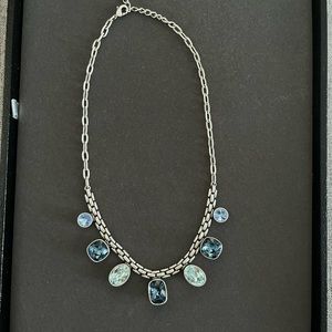 Swarovski Touchstone Crystal Basket Weave Necklace